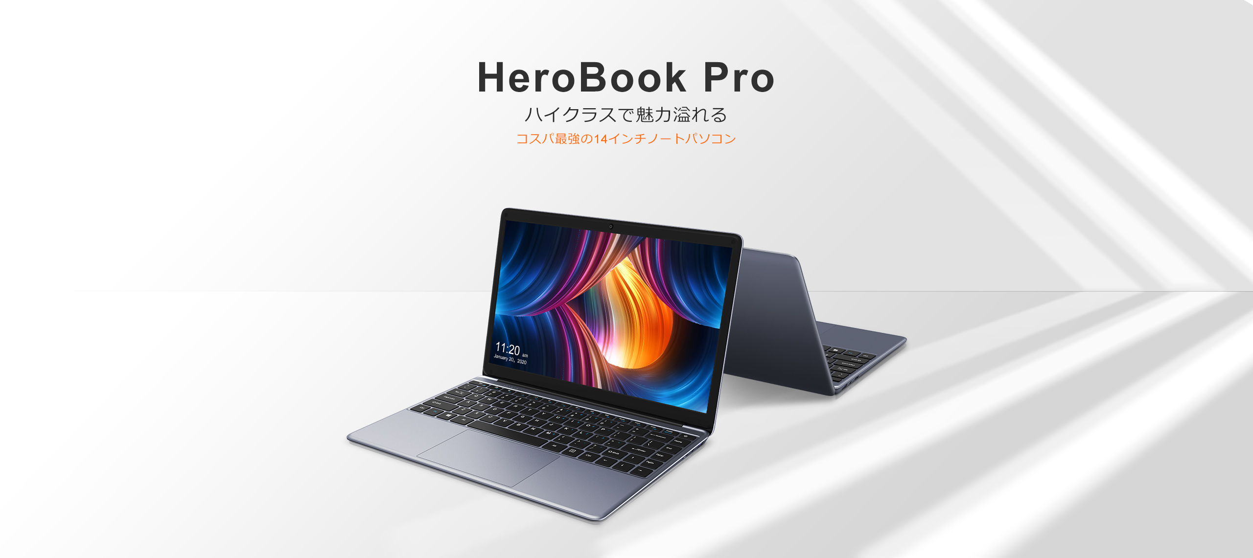 CHUWI HeroBook Proノートパ ソコン 14.1インチノートPC
